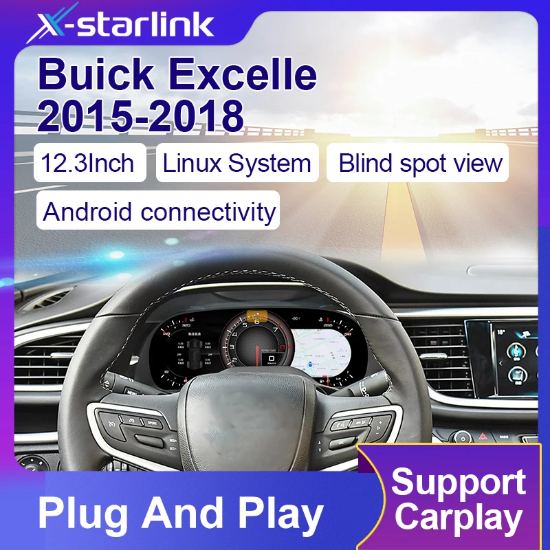 

Для Opel Astra 2015-2018 12,3-дюймовый цифровой спидометр ЖК-дисплей приборной панели с телефонной связью Обновление приборной панели автомобиля