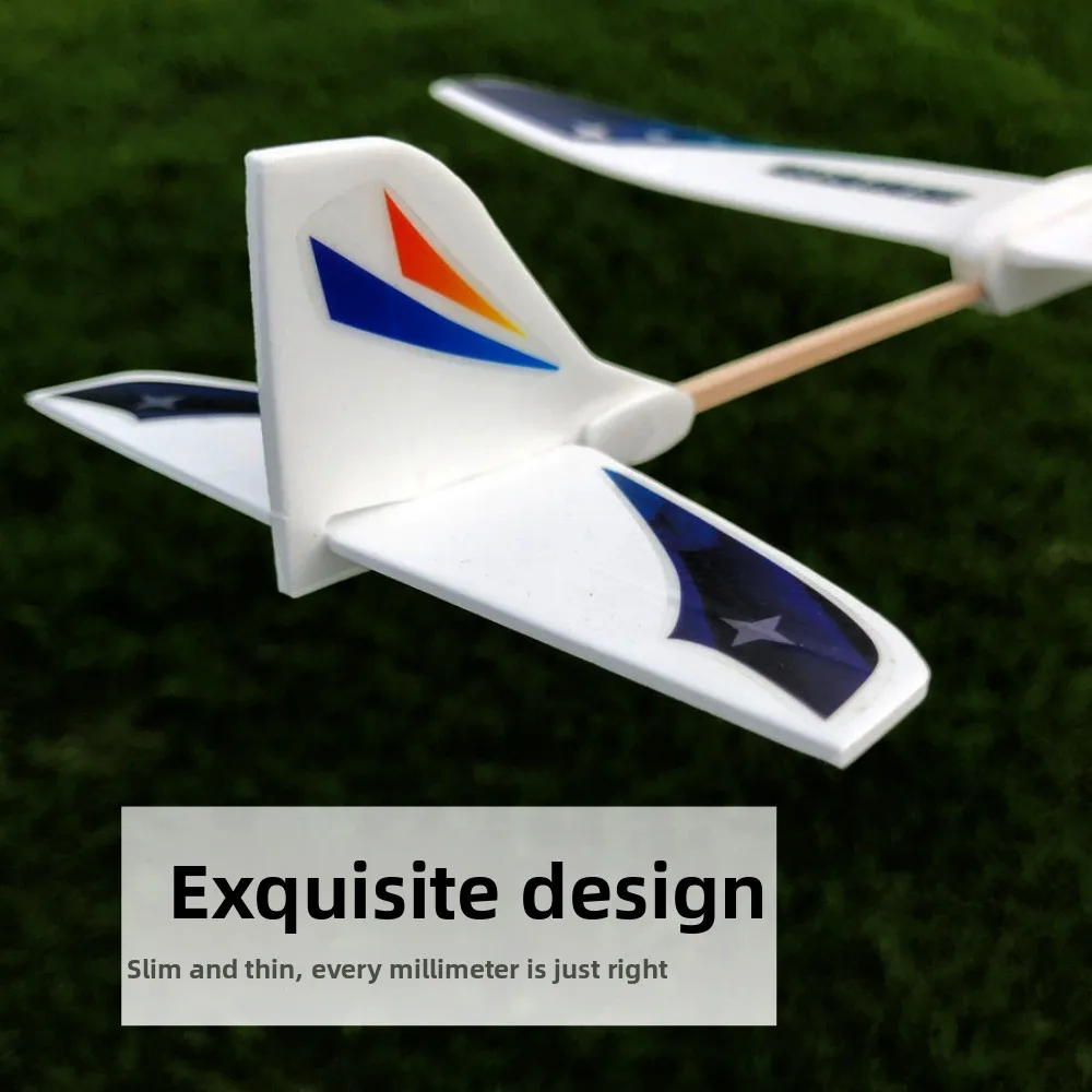 High Quality PP Foam Double Wing Airplane Popular Red&Blue EPP Bubble Plane Ligthweight Hand Thrown Aircraft for Outdoor