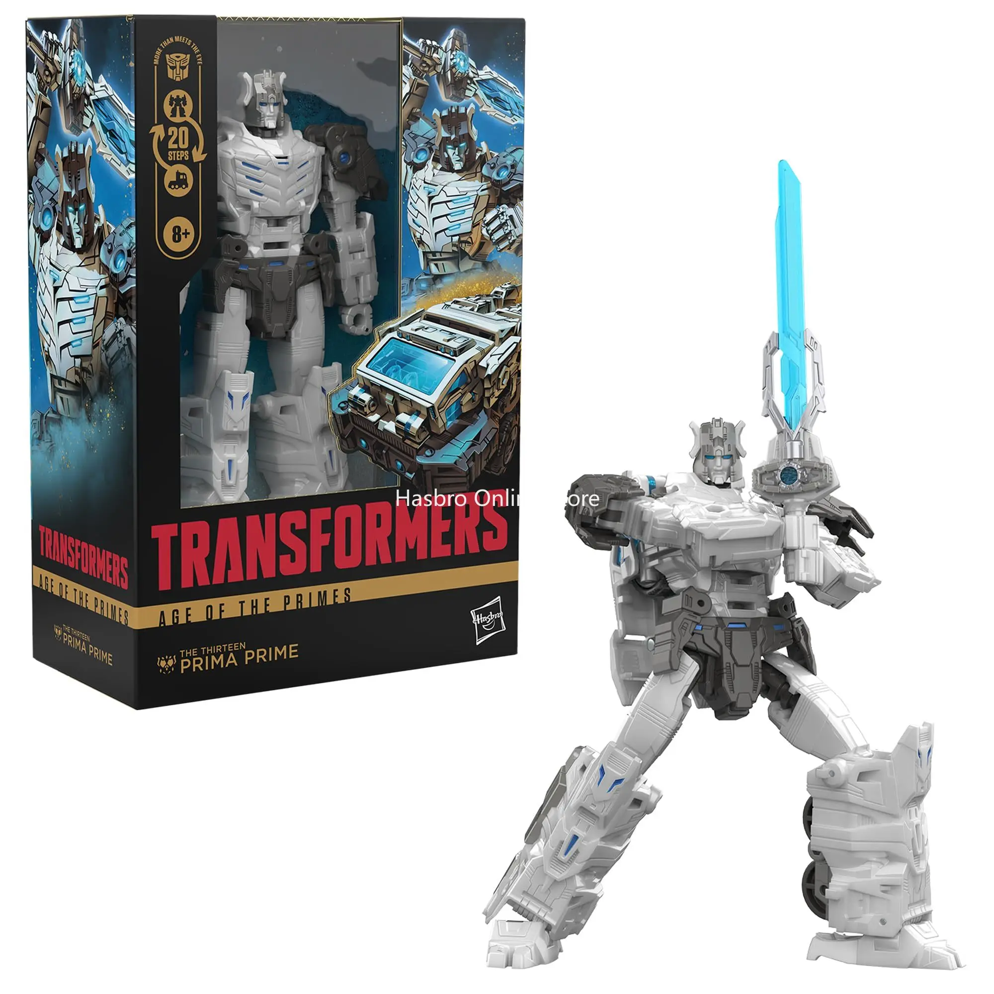 

[In Stock] Hasbro Transformers Age of The Primes Voyager Class The Thirteen Prima Prime 7-inch Converting Action Figure G1007
