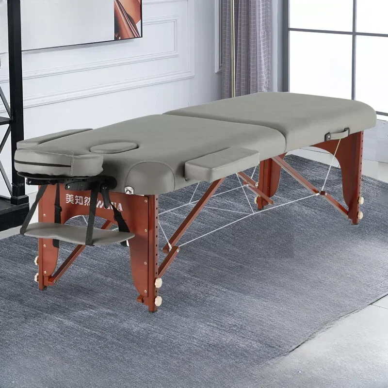 นวดแบบพกพา Stretchers Professional Stretcher หรูหราสบายสปาเตียงพับตารางความงาม Camas Y Muebles Beauty De