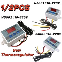 XH-W3002 Mini Digital Temperature Controller 110V-220V 1500W Thermostat Regulator Heating Cooling Control Thermoregulator Sensor