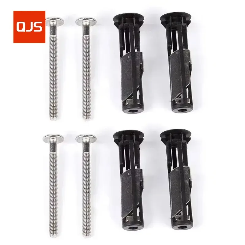 1 Pair Toilet Seat Bolt Kit, Toilet Cover Maintenance Accessory Screws, WC Replacement Parts, Universal Bathroom Accessories