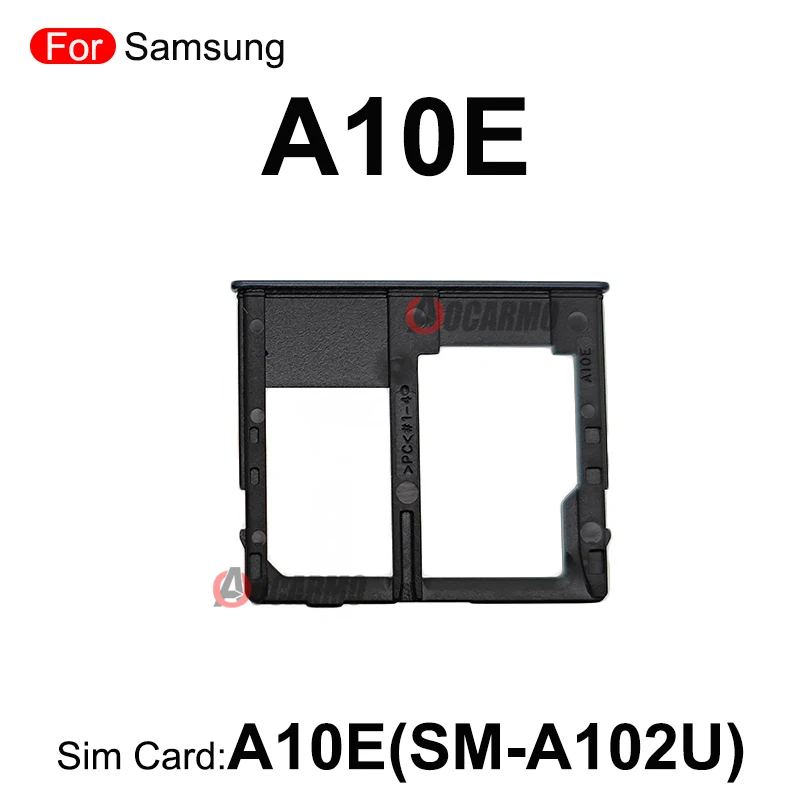 Sim Karte Tray Halter MicroSD Nano Slot Für Samsung Galaxy A10E SM-A102U Ersatz Teil