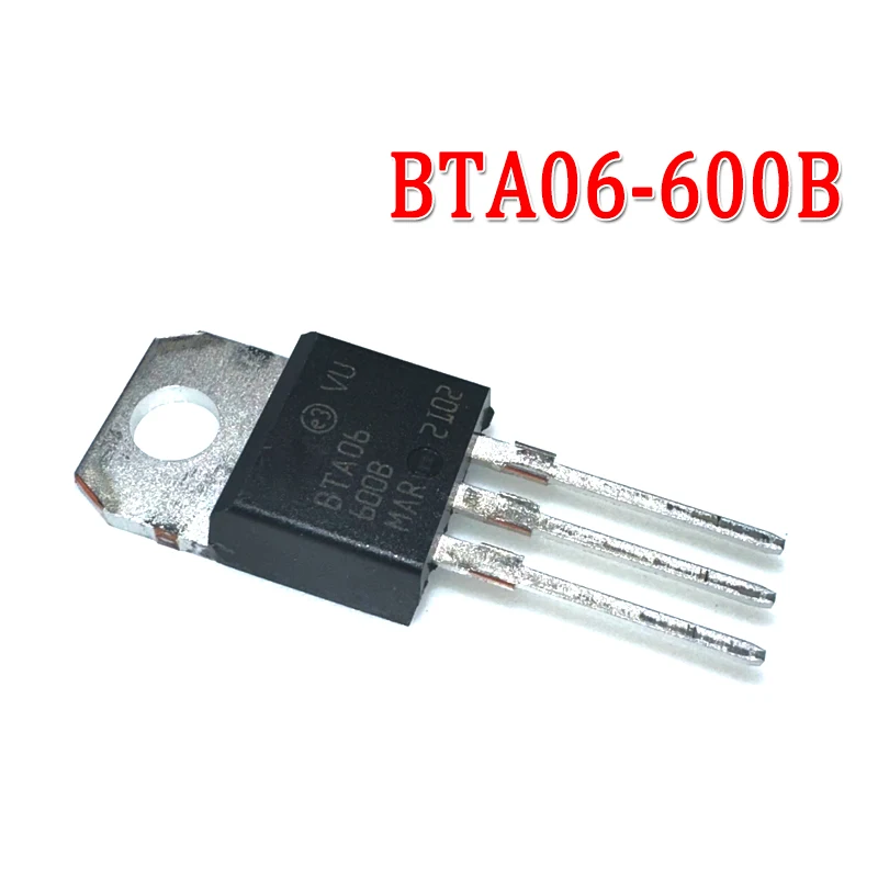 (10PCS) BTA06-600B BTA12-600B BTA12-600C BTA16-600B  BTA24-800B  Transistor ST TO-220 Triode BTA06600 BTA12600 BTA16600 BTA24800