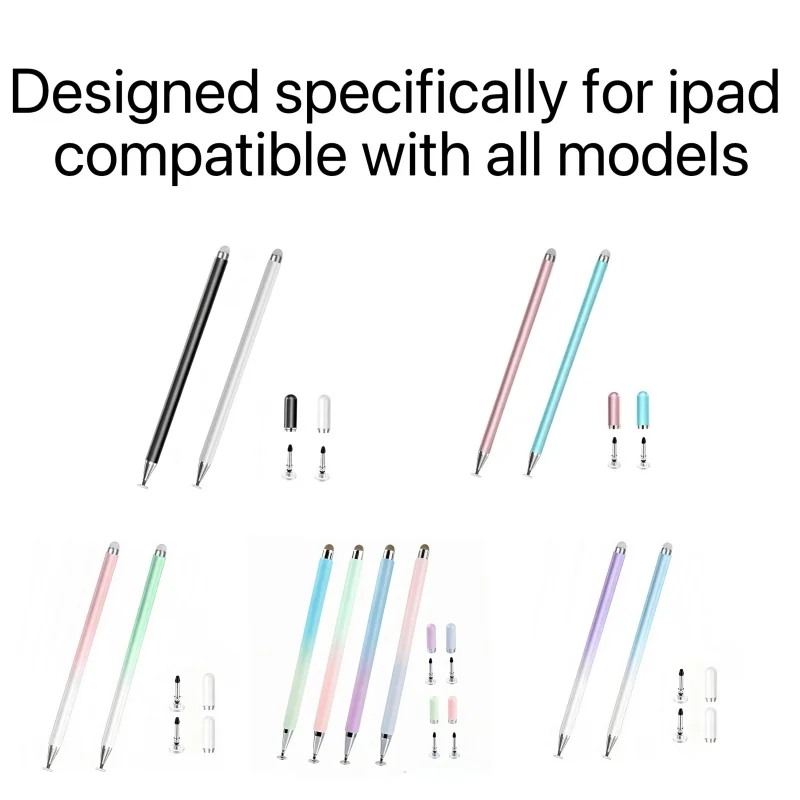 

2-in-1 Stylus Pen for iPad , Compatible with Apple Pencil (2018-2025),A16 iPad11/ 10/9/8/7/6、Air 5/4/3、Mini 6/5，Pro 11" /12.9"
