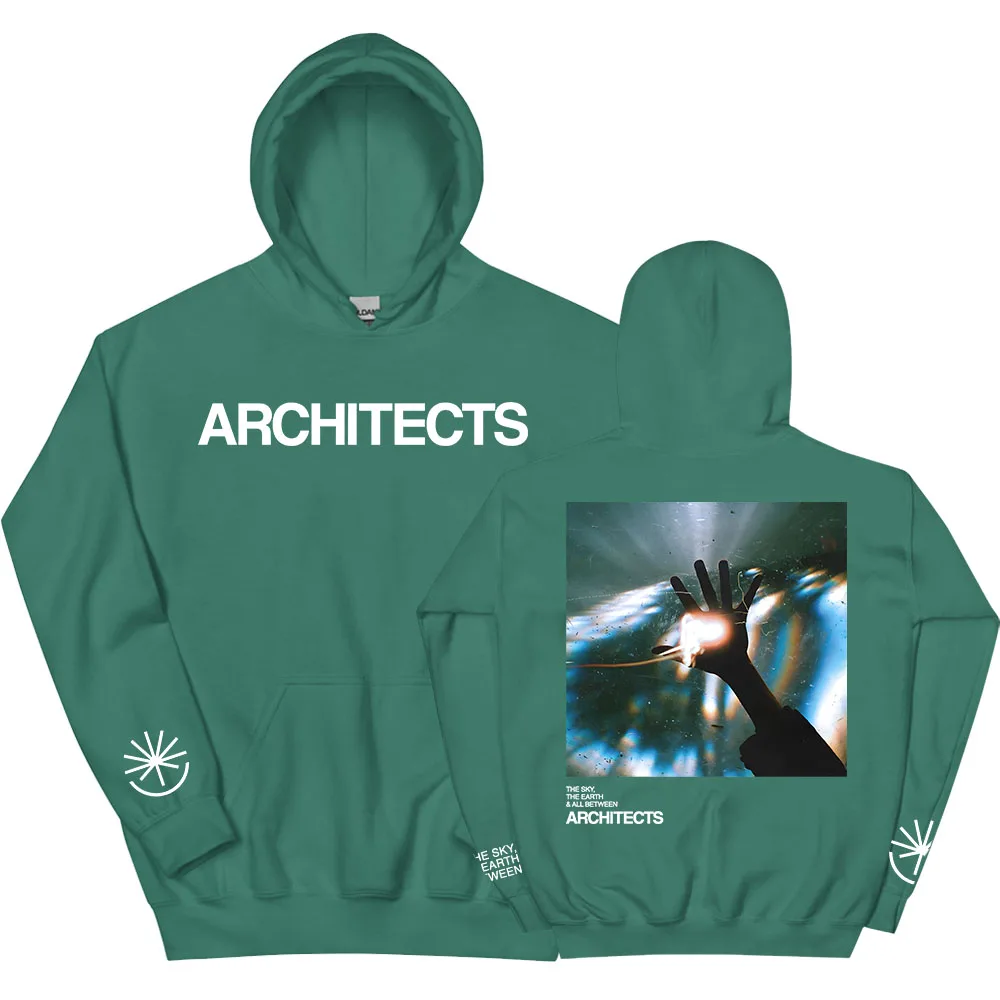

THE SKY, THE EARTH ALBUM PULLOVER Heavy Mental Architects Printing Hoodies Long Sleeve Fashion Autumn Sweatshirts Men Women Tops