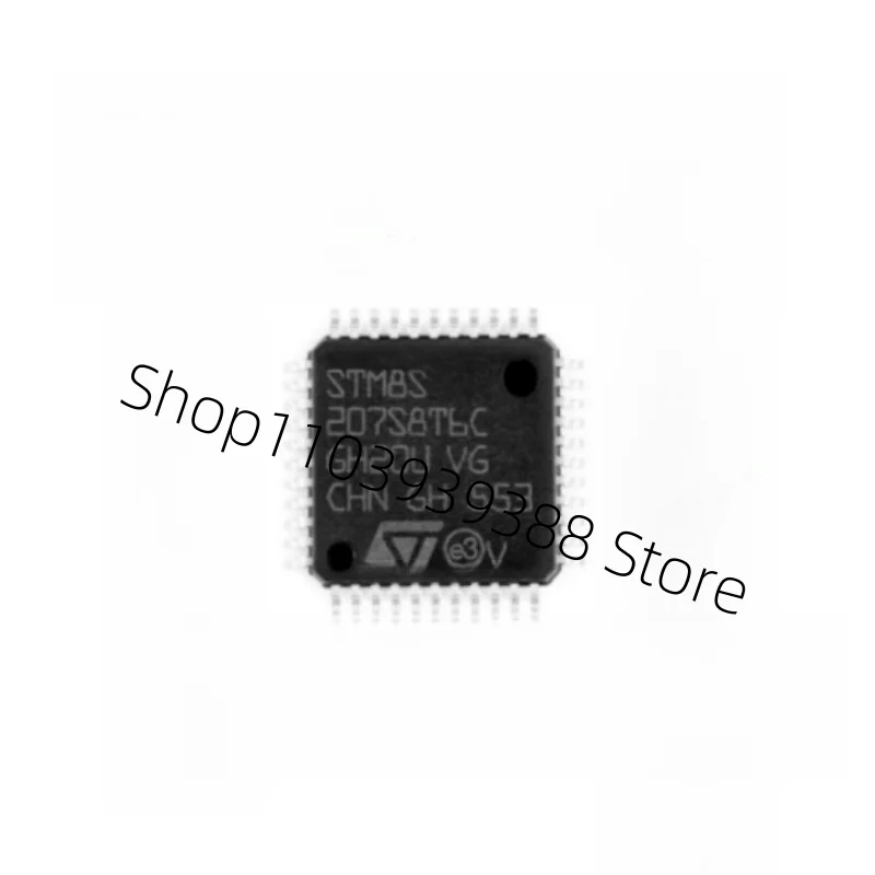 1pcs New Original STM8S207S8T6C STM STM8 STM8S STM8S207 STM8S207S STM8S207S8 STM8S207S8T6 IC MCU LQFP-44 In Stock