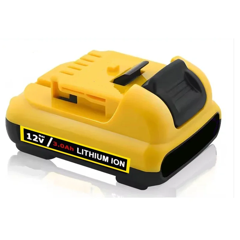 Baterie DeWalt DCB120 DCB123 DCB122 DCB127 DCB124 DCB121, 3 kusy, 3000 mAh, 10,8 V, 12 V MAX, lithium-iontová, náhradní, pro DeWalt DCB120 DCB123 DCB122 DCB127 DCB124 DCB121 - náhled 4