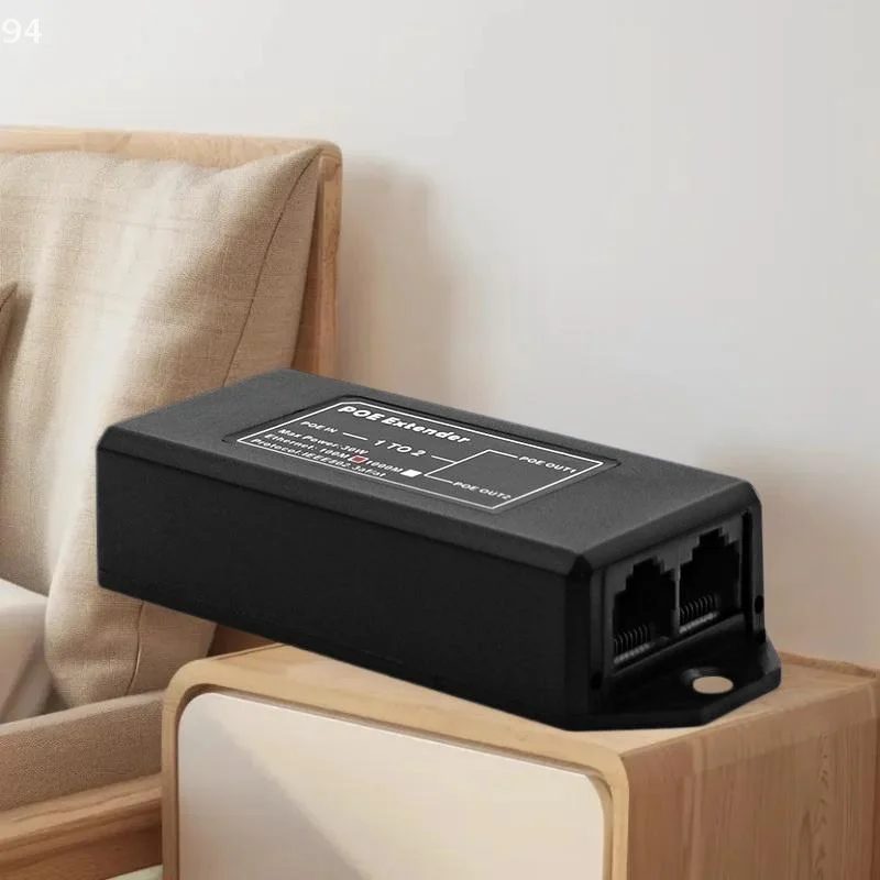 

2-портовый гигабитный повторитель PoE, 100 Мбит/с, IEEE 802.3af/at, 1 шт., идеально подходит для IP-камеры, NVR, расширения диапазона до 100 метров.