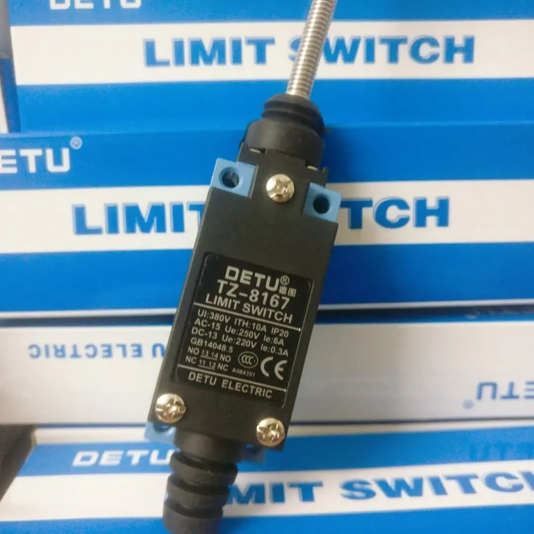 Detu Electric limit travel switch TZ-8167 spring swing arm type