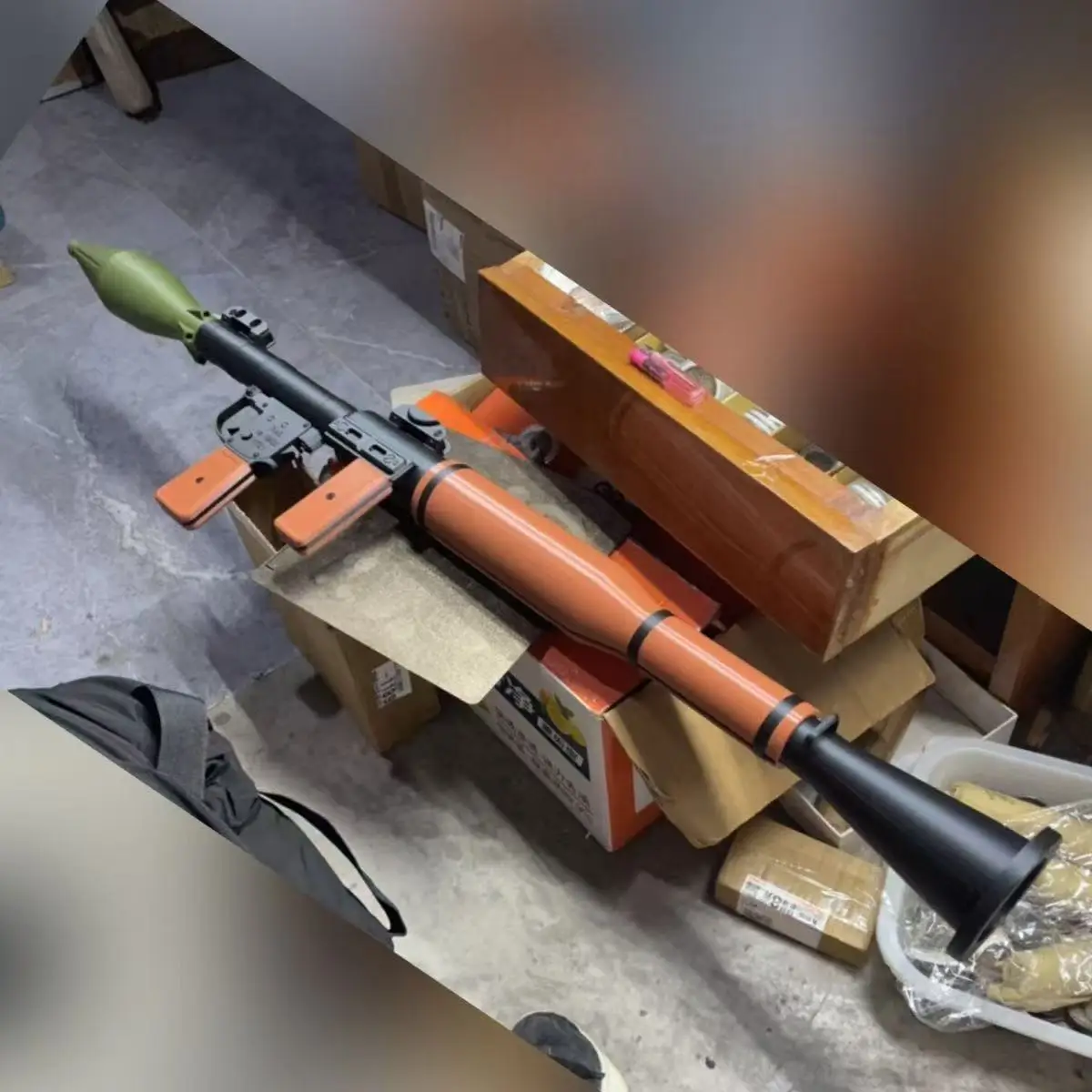 130cm Firecracker Tube Toy Gun Launching Tube for Launching Rocket Launchers. Absolute Survival Game. Functionless Toy Model.