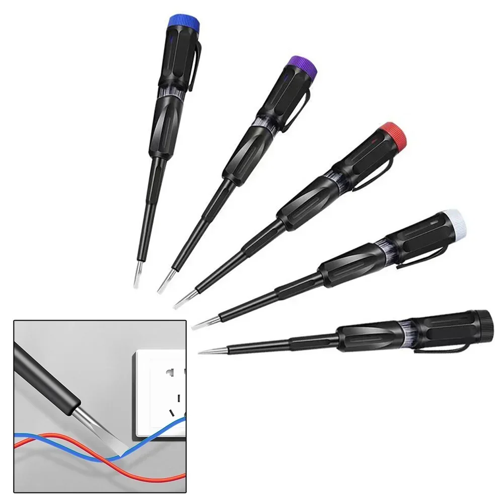 Screwdriver Test Pen Dual Purpose Line Detection Electrician Test Live Wire Electrician Testing The Neutral And Live Wires