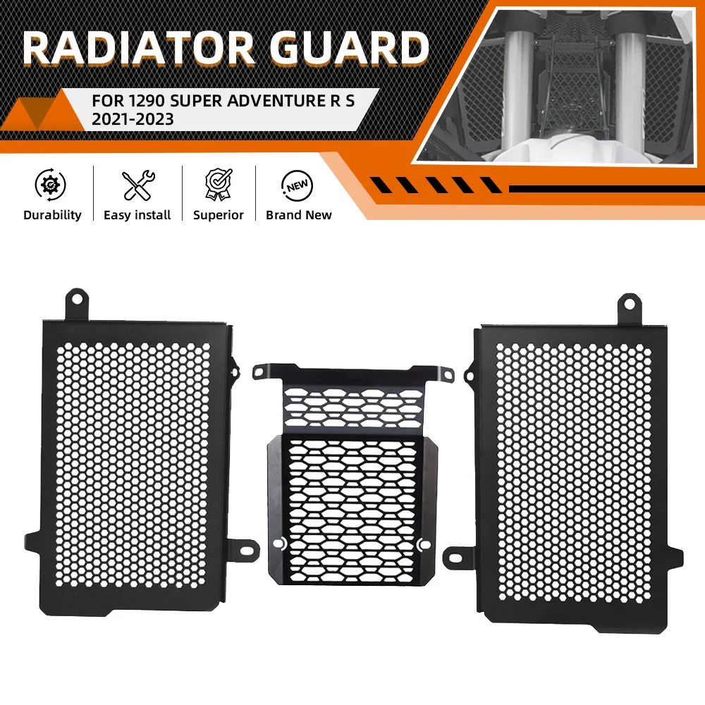 

2024 2023 2022 2021 For 1290SuperAdventure S R 1290 Super Adventure ADV S/R CNC Radiator Grille Central Cylinder Guard Cover