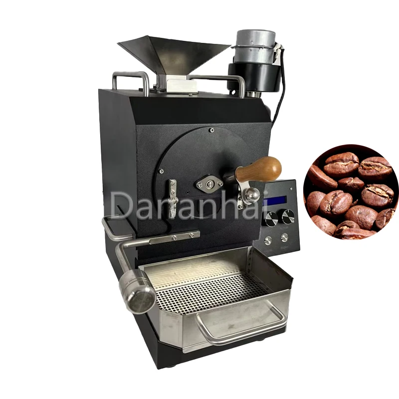 New Cocoa Bean Heating Machine Professional Small Capacity 300G Drum Coffee Baking Machine