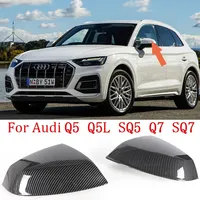 For Audi Q5 Q5L SQ5 FY 2018-2024 Q7 SQ7 2016-2024 car rearview mirror cover replacement side door wing mirror cover shell