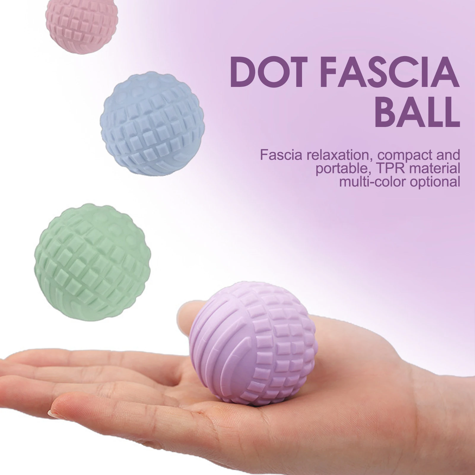 Spiked Massager Roller Ball Deep Tissue  Foot Ball for Body Hand and Foot Massage