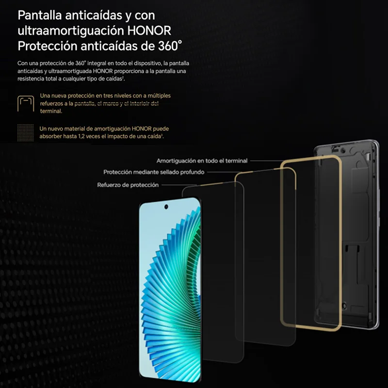 HONOR Magic6 Lite 5G，NFC，Qualcomm Snapdragon 6 Gen 1,Cámara principal de 108 MP,Carga de 35 W，120HZ,Certificado SGS de 5 estrellas,Versión global