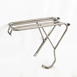 Titanium Luggage Rear Rack for Folding Bike, Disc Brake, 16 