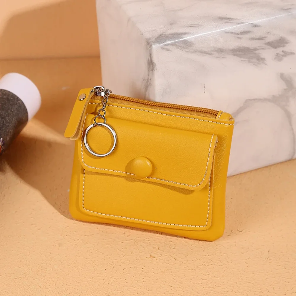 Envelope Women Card Holders Brand Business ID Credit Card Case Holder Female Soft Leather Mini Wallet Coin Cash Purse Ladies NEW