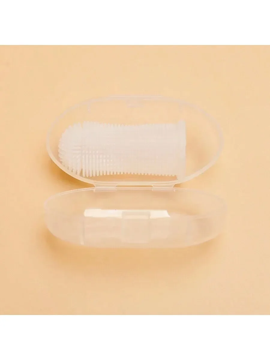 Pet Finger Toothbrush Cleaning Products for Cats and DogsOral Cleaning ToothbrushesSilicone Bristles 4