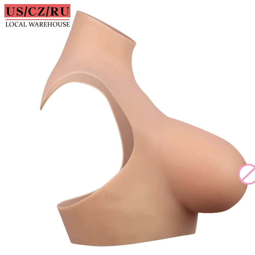 EYUNG Transgender Fake Tits Silicone Breast Forms Crossdresser Fake Boobs Silicone Chest Cross Dressing Fake Breasts Cosplay