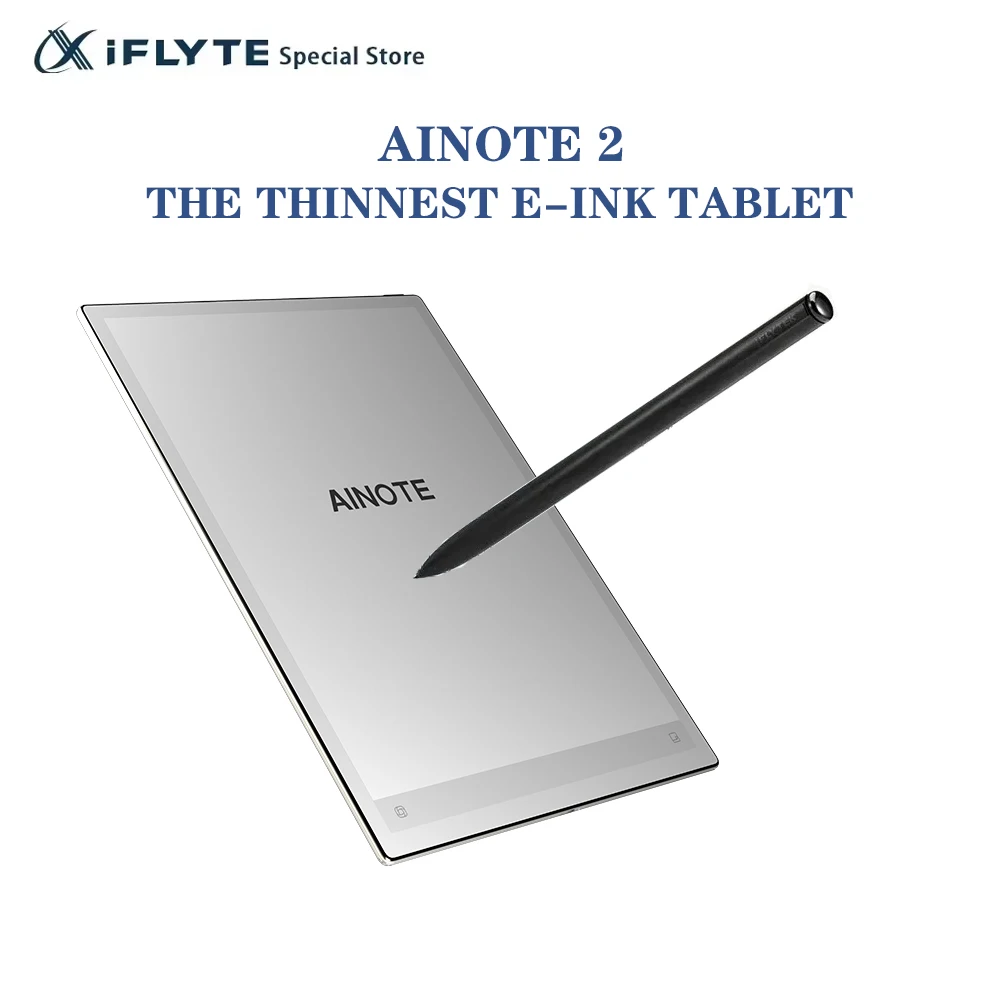 iFLYTEK AINOTE 2 THE THINNEST E-INK TABLET AI Office Notebook Transcribe Translate GPT-4.0