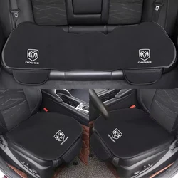 Car Front Seat Cushion Flannel Cover For Dodge Journey Challenger Caliber Charger Ram Avenger Nitro Auto Interior Accessories