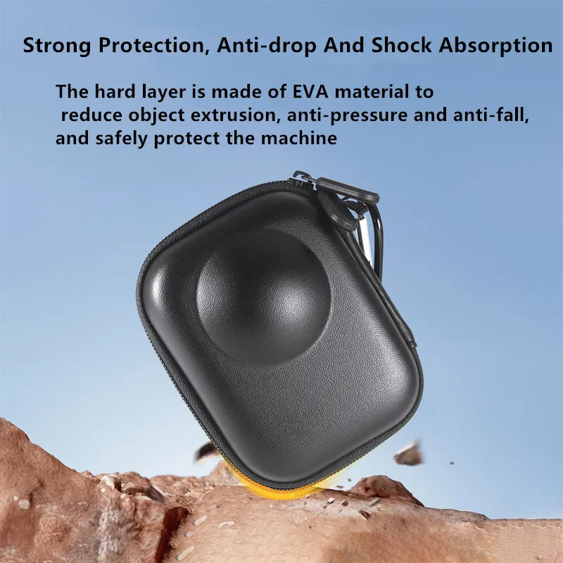 Para dji osmo 360 câmera panorâmica saco de armazenamento portátil caso proteção contra queda mini saco viagem acessórios da câmera