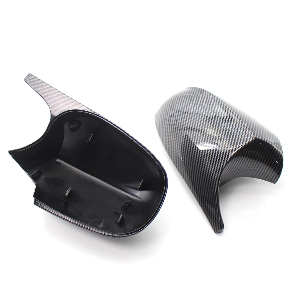 Replacement Rearview Side Mirror Covers Cap For BMW E90 E91 E92 E93 E81 E87 E82 E88 3 1 Series M Accessories Carbon Fiber Gloss