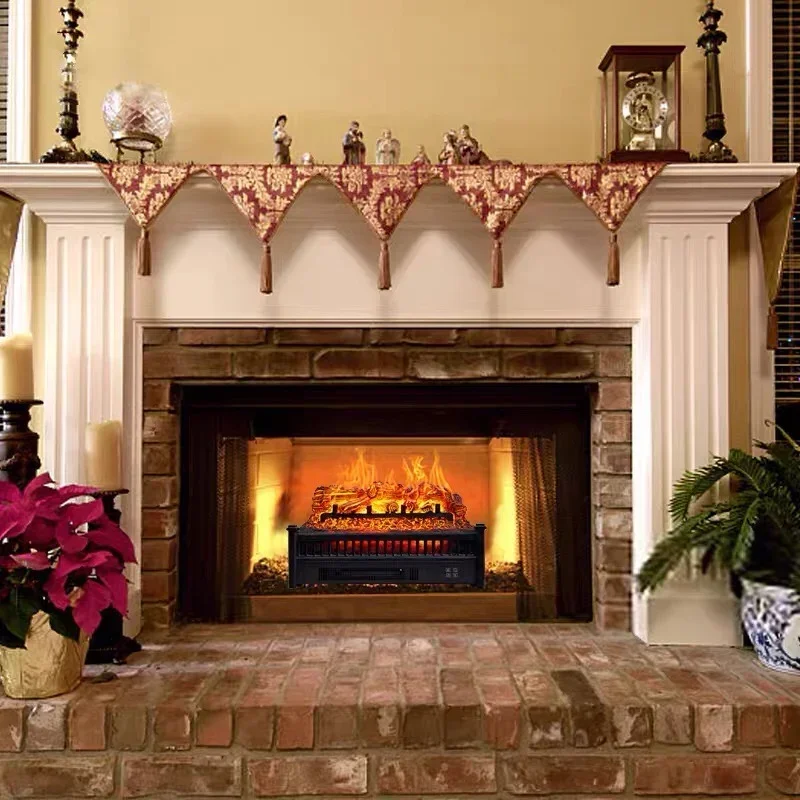 Blower Decorative Fireplace Heater Home Villa Energy Saving Electric Heater Simulation Fake Flame Electronic Fireplace