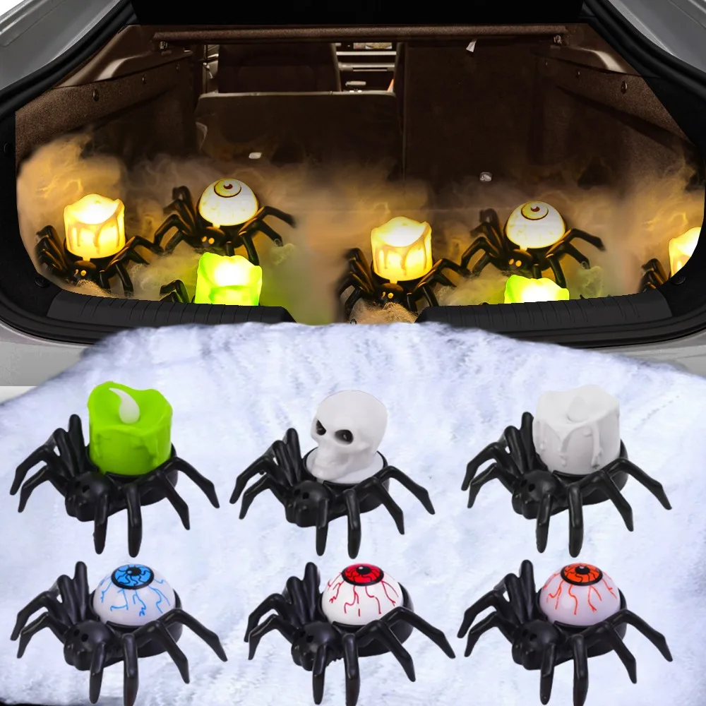 

DIY Halloween Spiderweb Decor Stretchy Silk Cotton Fake Cobweb Horror Props for Car Party Garden Bar Decoration Indoor Outdoor
