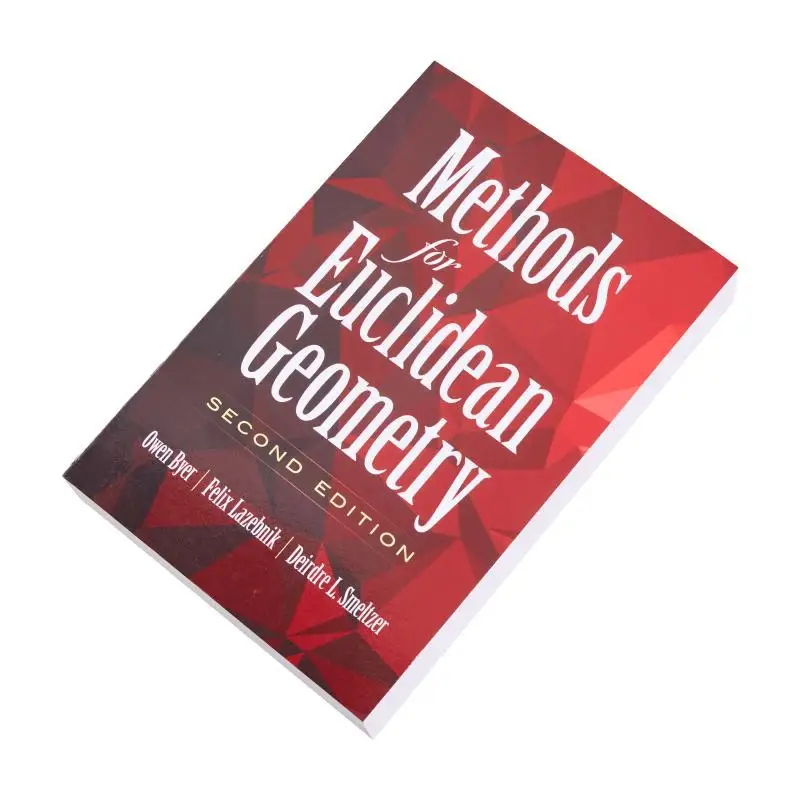 طرق الهندسة الإقليدية الطبعة الثانية منشورات أوين باير دوفر 9780486847269 كتاب