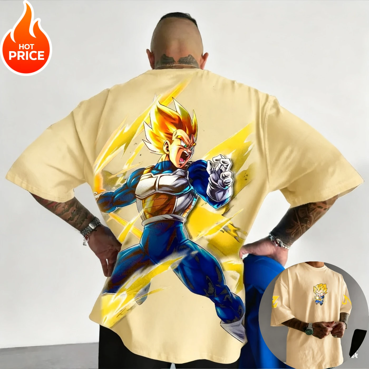 Vegeta Dragon Ball Super Saiyan 하라주쿠 여름 티셔츠 남성 오버 사이즈 빈티지 스트리트웨어 여성 캐주얼 반팔 유니섹스 티셔츠