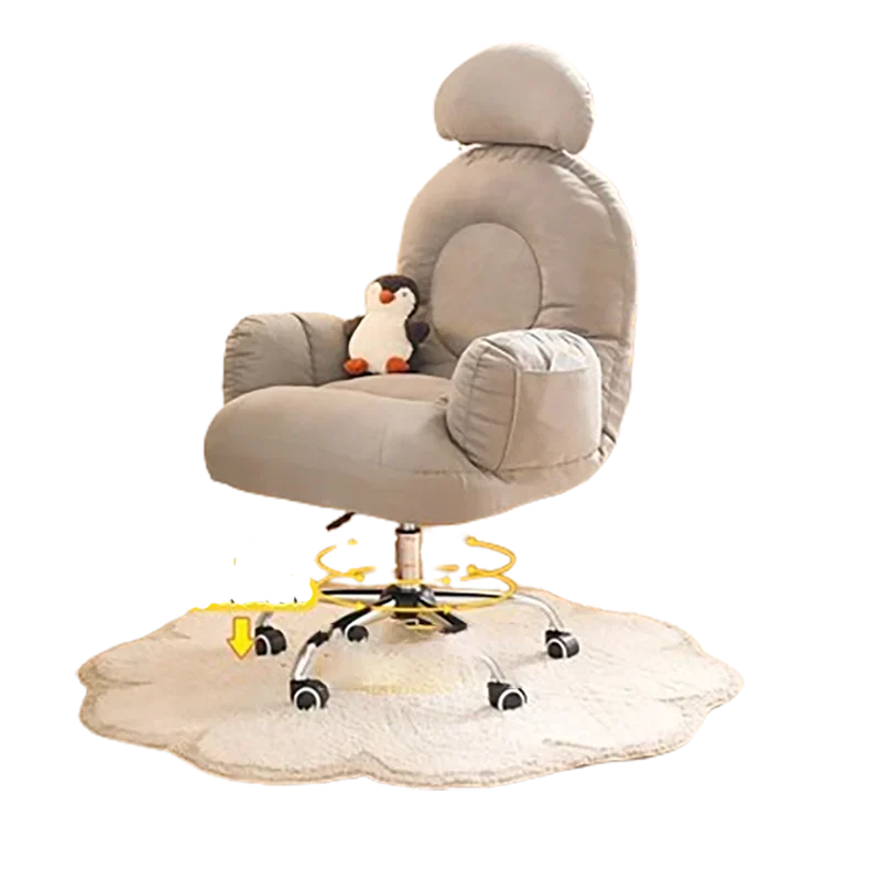 

Luxury Upholstered gaming chairs Kids Handle Nordic Portable Recliner Relaxing Design Litoilet Furniture Makeup Home Furniture
