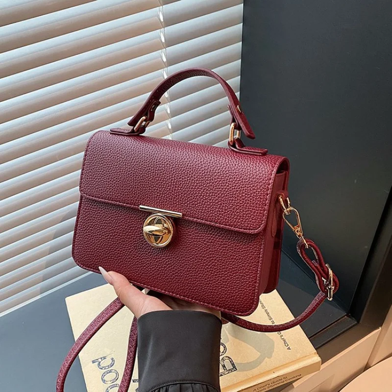 

Classic Elegant Ladies Leather Handbags, Shoulder Bag Crossbody Messenger By Famous Designer, Popular Women Tote Bags Luxury