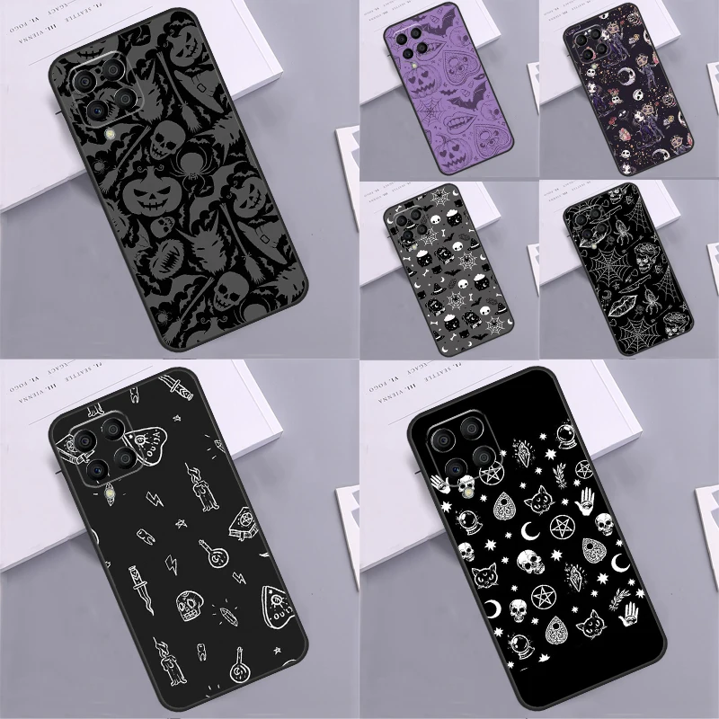 Gothic Halloween Case For Samsung Galaxy M52 M32 M12 M20 M31S M51 M21 M23 M33 M53 M54 M34 M14 M13 Back Cover