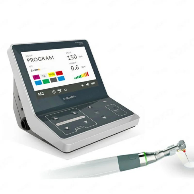 

Оригинальный стоматологический эндодвигатель C-SMART I PRO с локатором вершины, портативный эндодонтический блок лечения 16:1, мини-светодиодная контраголовка