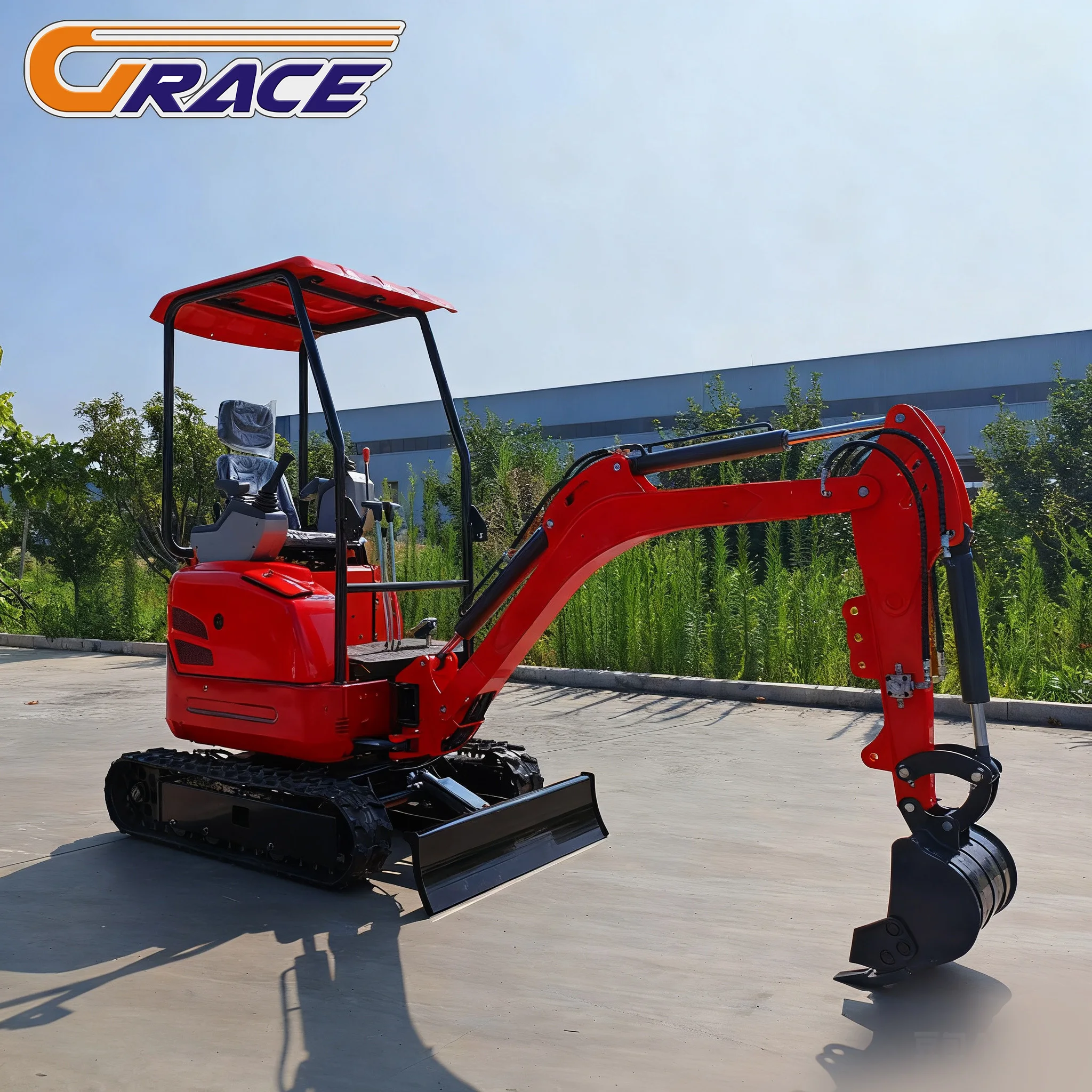 رائجة البيع حفارات 3.5 طن EPA Kubota محرك حفار حفارات منزلية صغيرة 1.8ton 2ton حفارة صغيرة للبيع