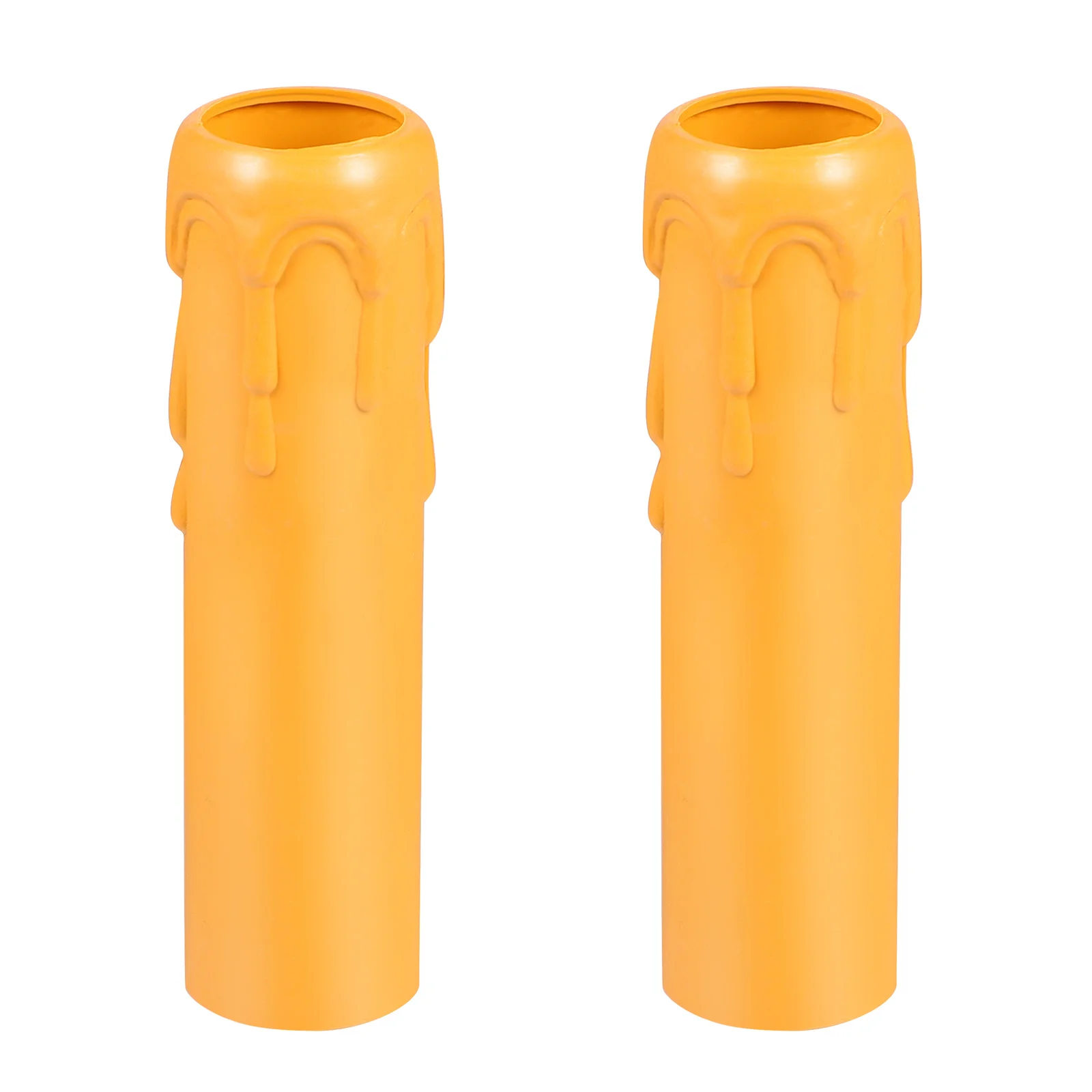 

20Pcs Useful Chandelier Holders Plastic Casings Lightweight Waterproof Romantic Feel Chandelier Socket Tubes