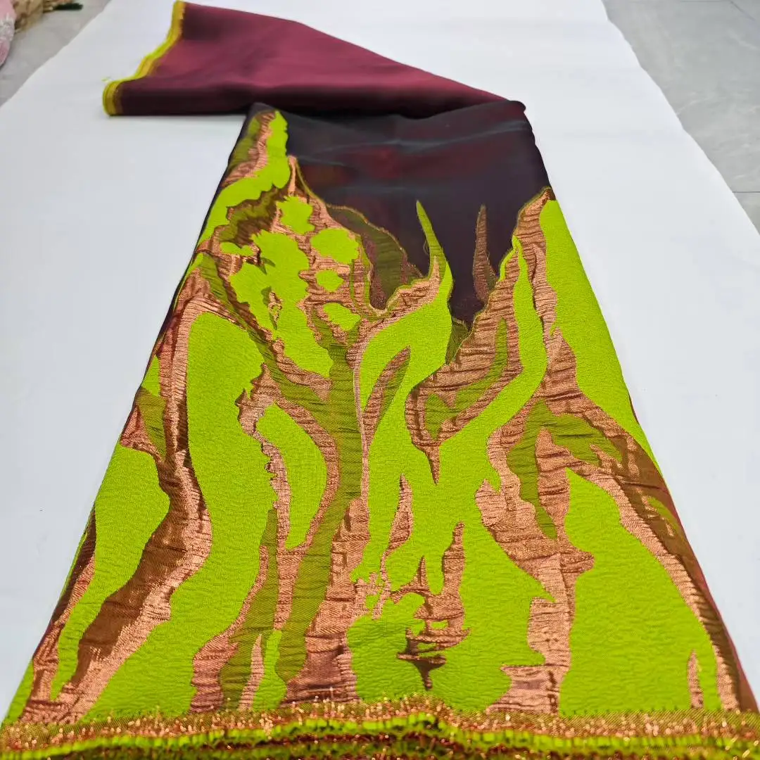 قماش دانتيل مطرز بالترتر الأفريقي الفاخر 2025 جودة عالية العريس النيجيري الزفاف الزفاف التطريز الفرنسية تول الخياطة