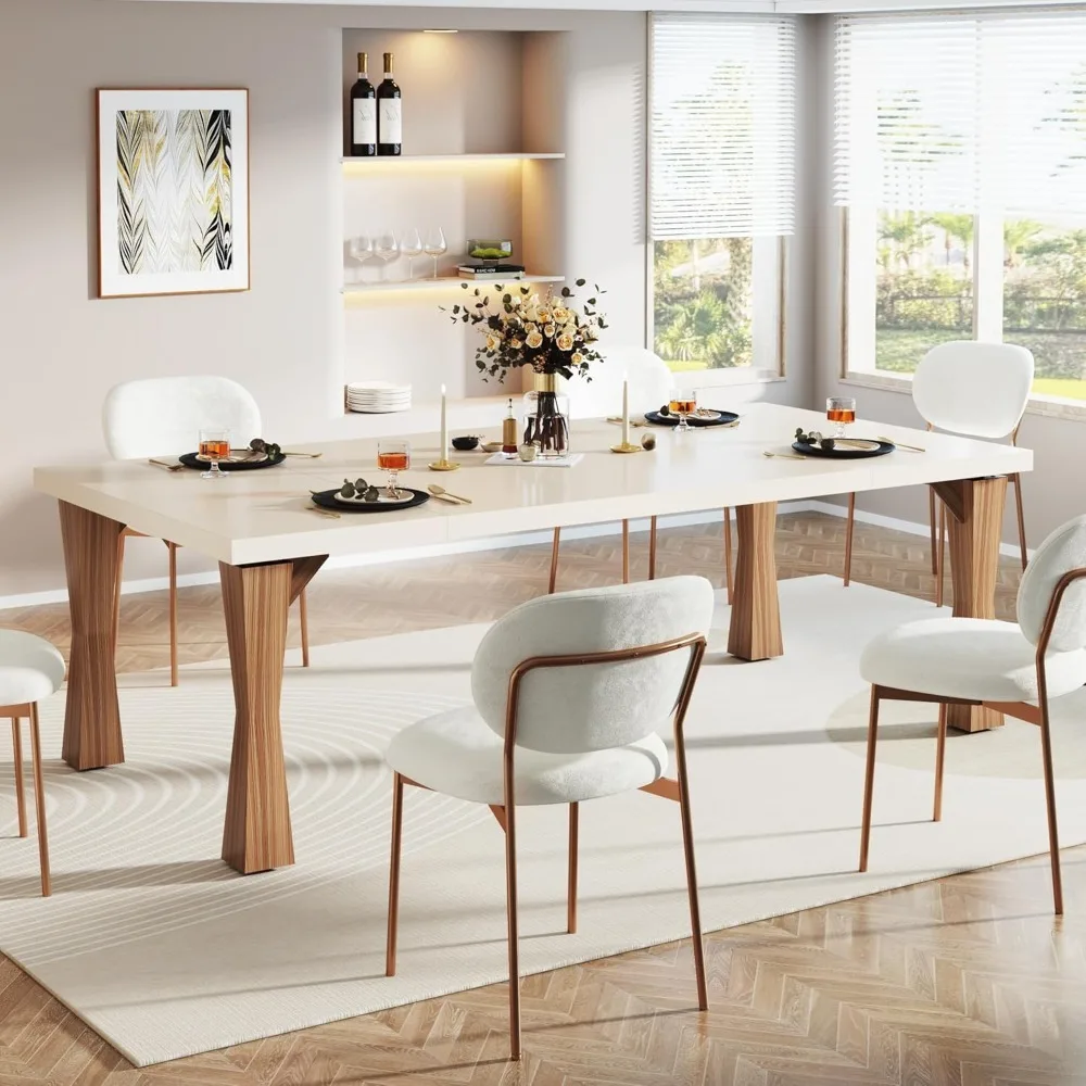 Dining Table for 6-8 People, 70.87