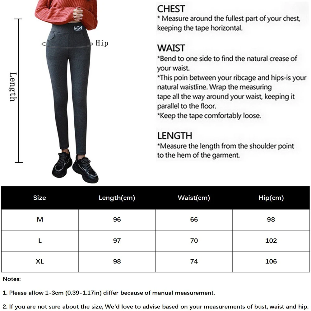 Therma عالية الخصر محبوك طماق الشتاء النساء السراويل الدافئة مضلع رشاقته الدافئة الكاحل طول الجوارب للطقس البارد #6