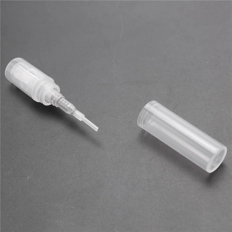 T27C 300 X 2Ml Plastic Travel Spray Bottle Empty Transparent Perfume Atomizer New