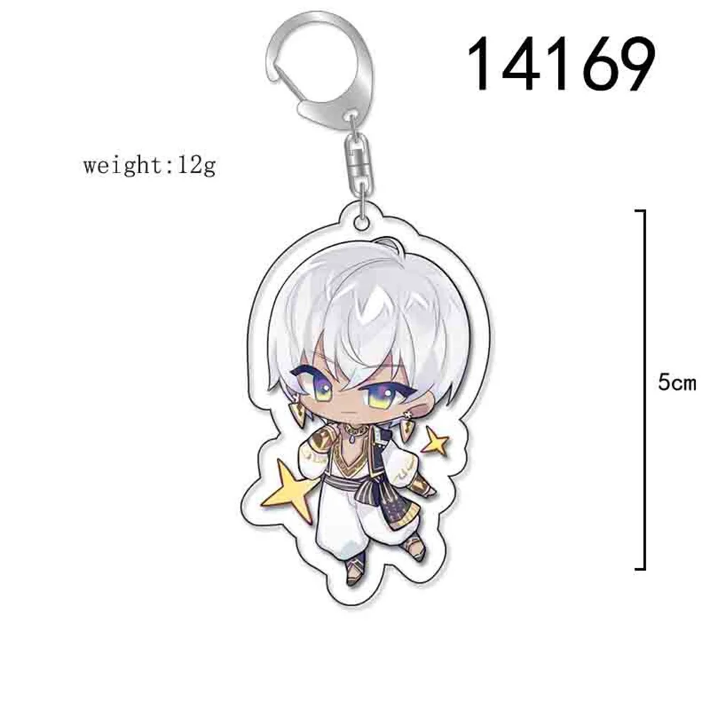 

6CM NEW Anime hololive VTuber Acrylic Keychain Model Cosplay Characters Ornament Accessories Goods Collection Gifts