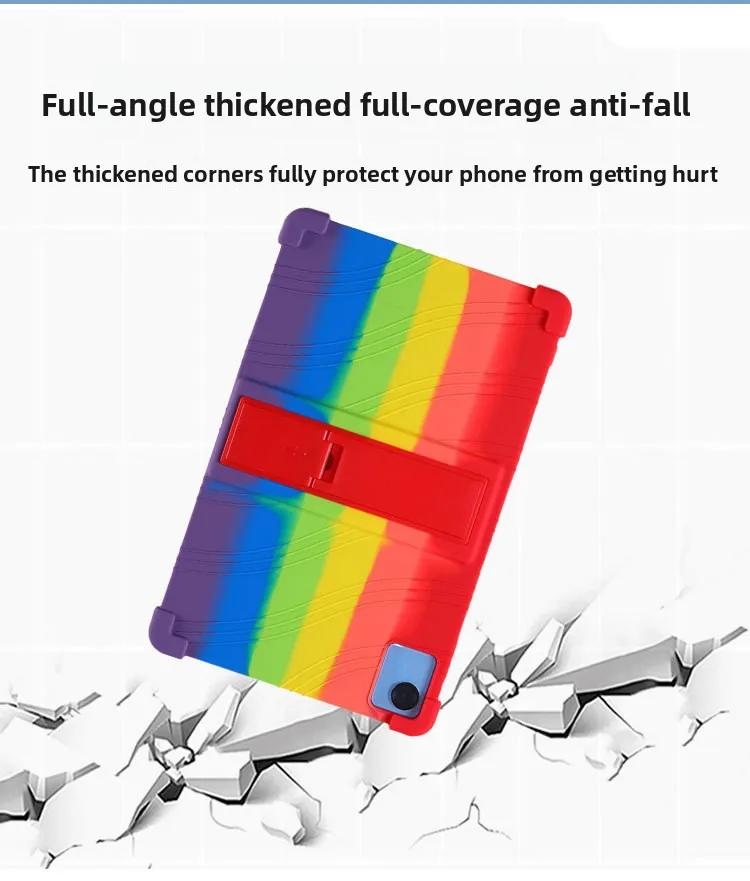 Stoßfeste TPU-Hülle für Realme Pad Mini 8.7, Vollständiger Schutz mit Ständer, in Mehreren Farben – Detail 5