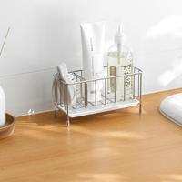 Stainless Steel Table Top Drain Rack, Household Adjustable Sink Storage Rack, Suitable For Kitchen, Bathroom, Sponge Storage