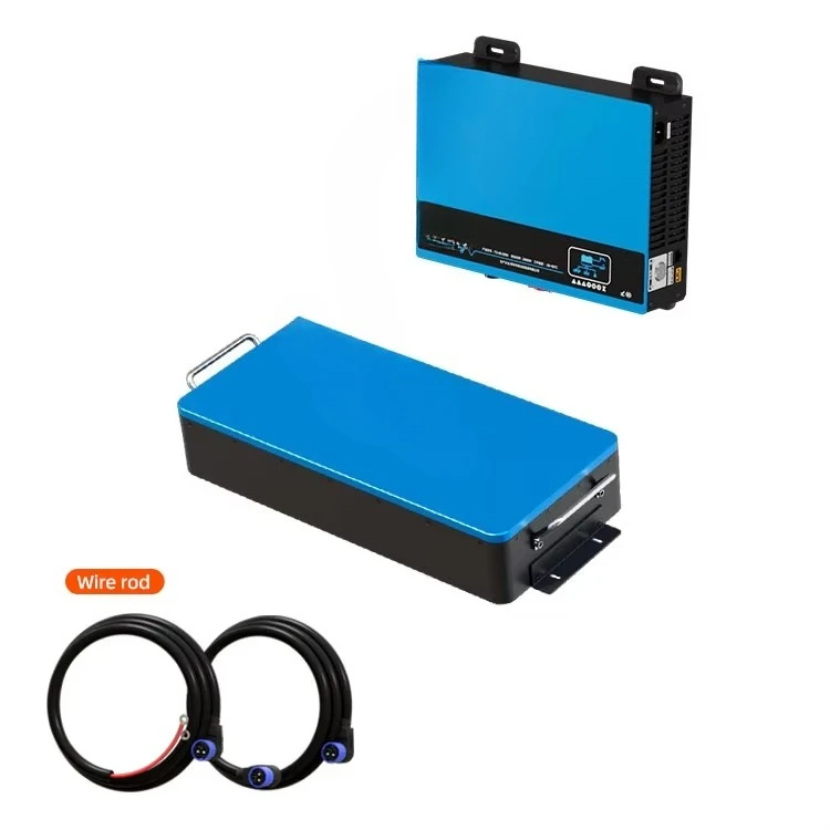 48V 2500W Portable Power Solution for Adventure Vehicles Trucks RVs | 2.777KWh Solar Hybrid Dual Output Inverter