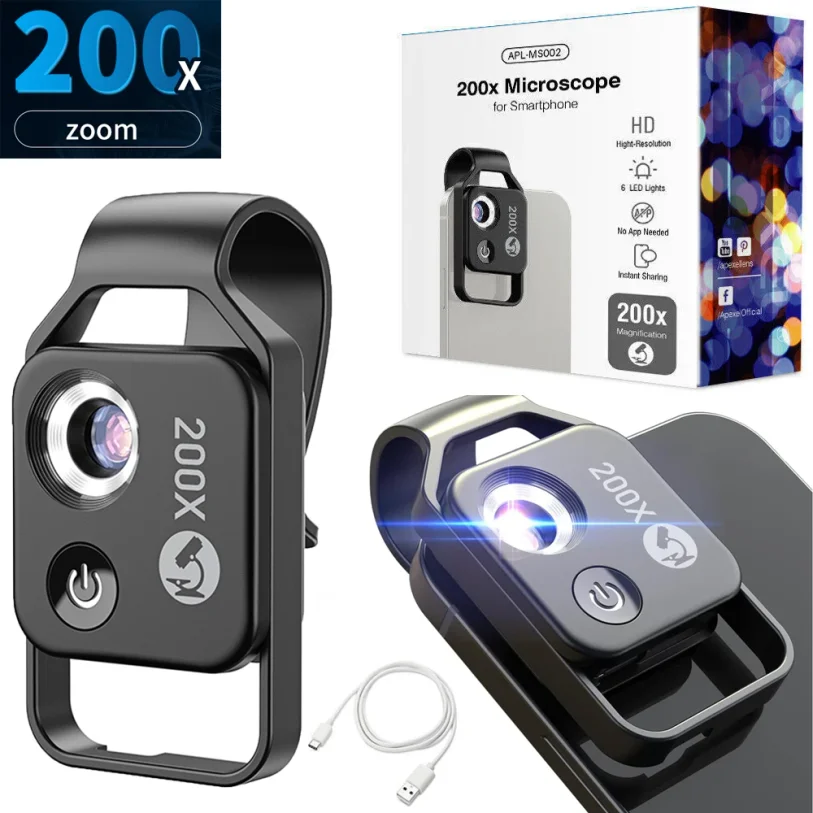 200X Phone Microsco…