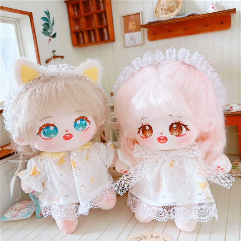 

20cm IDol Doll Animal Plush Star Dolls Cute Stuffed Customization Figure Toys Cotton Baby Doll PlushToys Fans Collection Gift