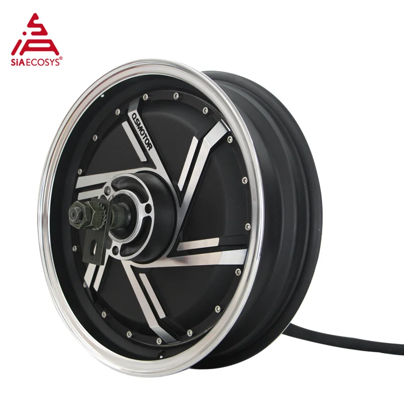 QSMOTOR 273 13inch 6000W V3 High Speed And Performance For BLDC Wheel Motor Electric Motorcycle From SIAECOSYS